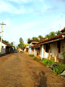 The town streets