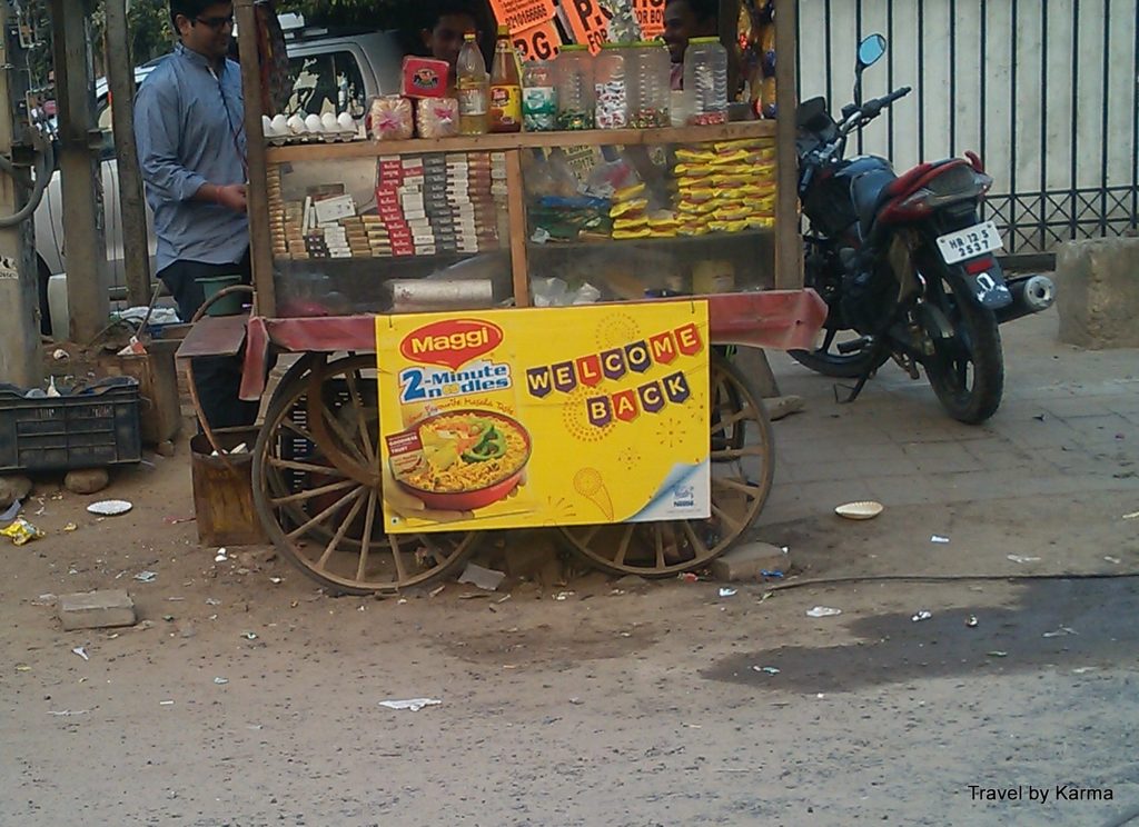 Maggi with chatpata office gossip