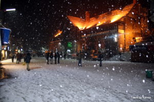 Snowfall in Shimla and Skiing in Kufri