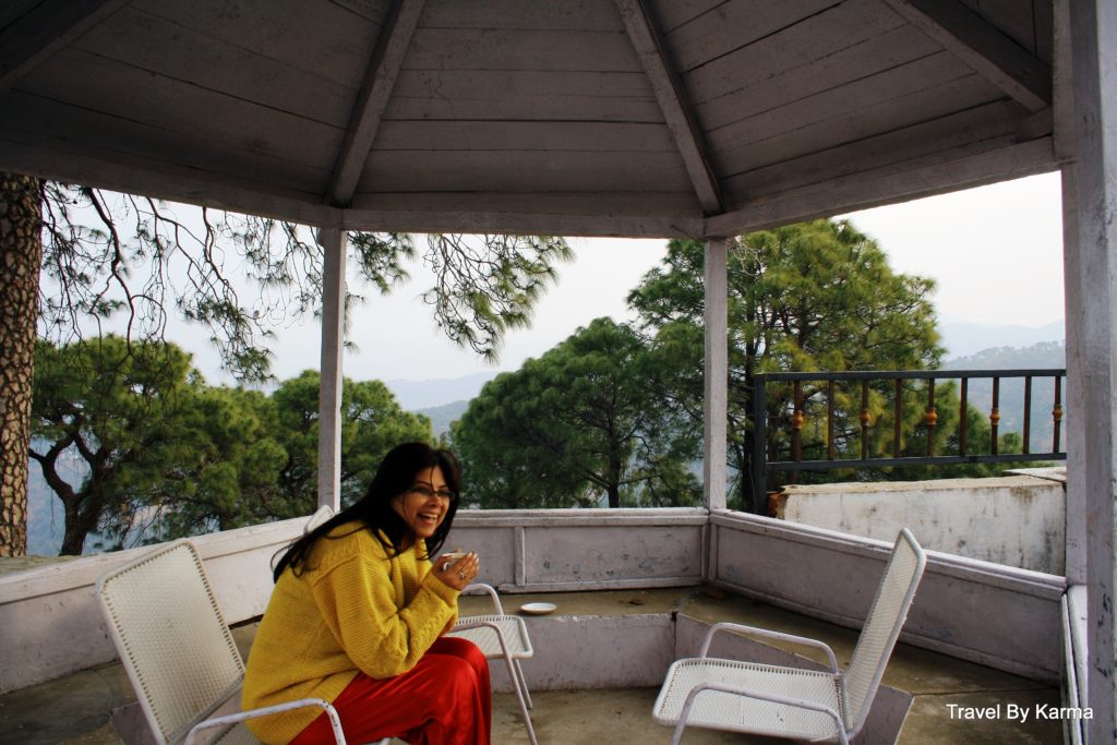 And, I get my morning tea amidst mountains of Kasauli